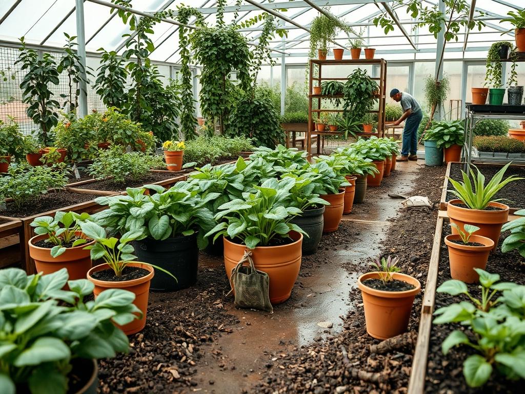 Repotting Root-Bound Plants